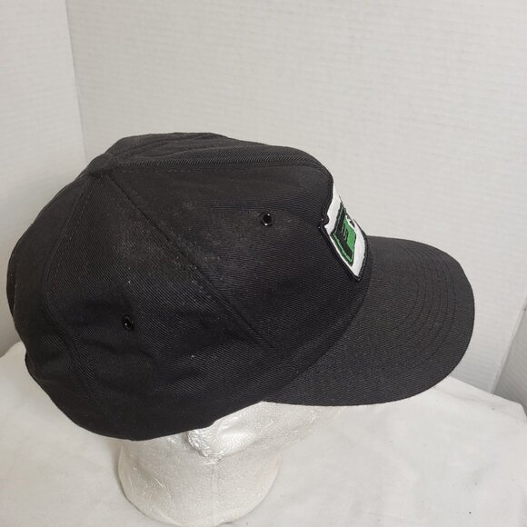 Ferguson Supply Hat Snapback Vintage 80s Cap Trucker K-Brand Blk Canada Made - Picture 4 of 13
